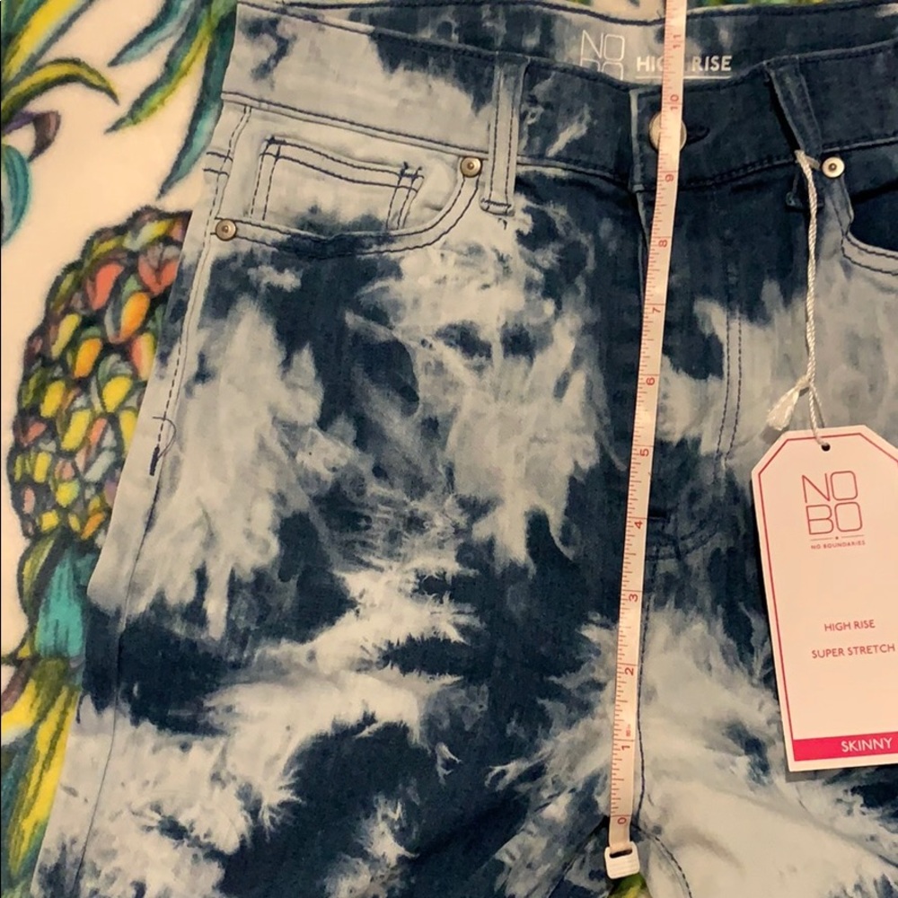 Nobo acid wash stretchy high rise jeans NWT - Picture 12 of 14